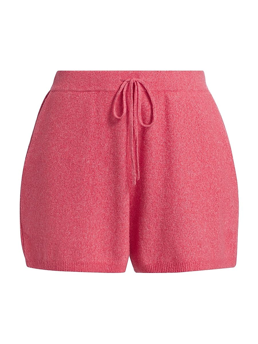 Women's Cecil Drawstring Shorts - Coral Rose - Size Medium