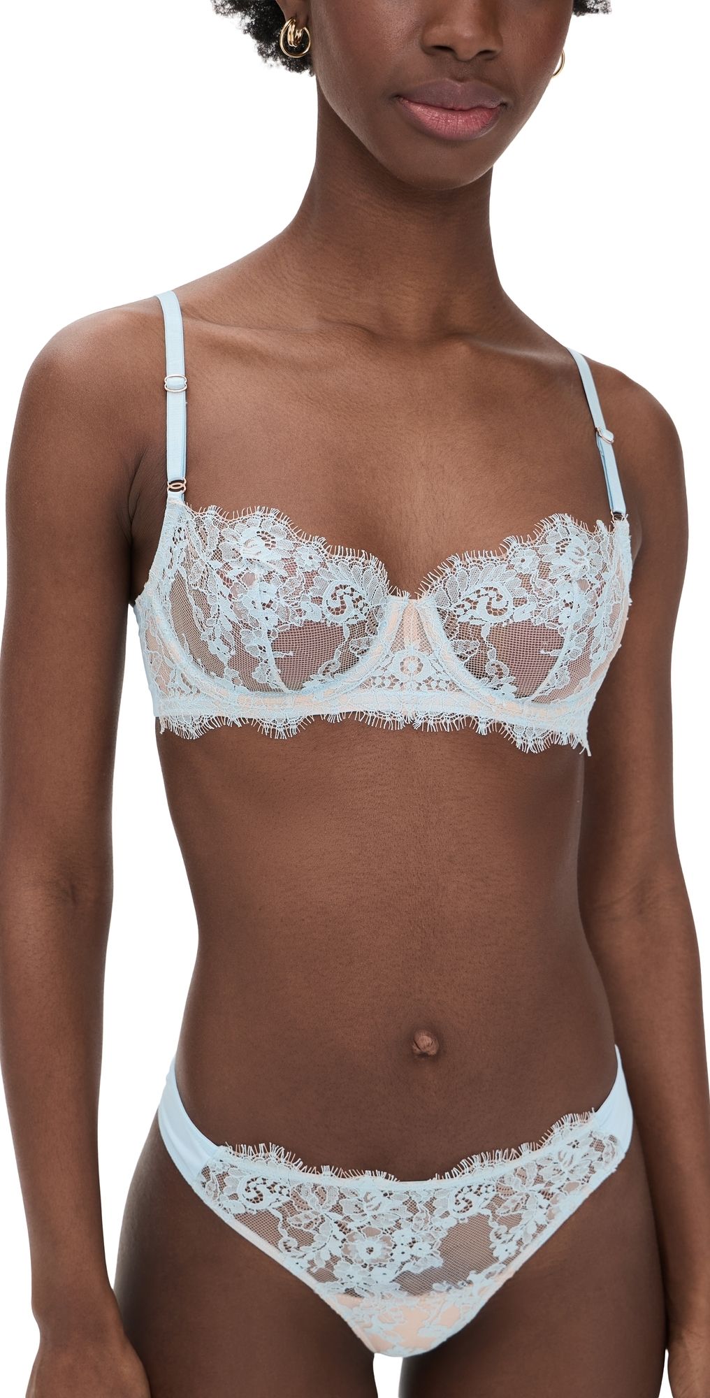 Skarlett Blue Skarlett Blue Entice Balconette Bra Saltwater/Cashmere 34B