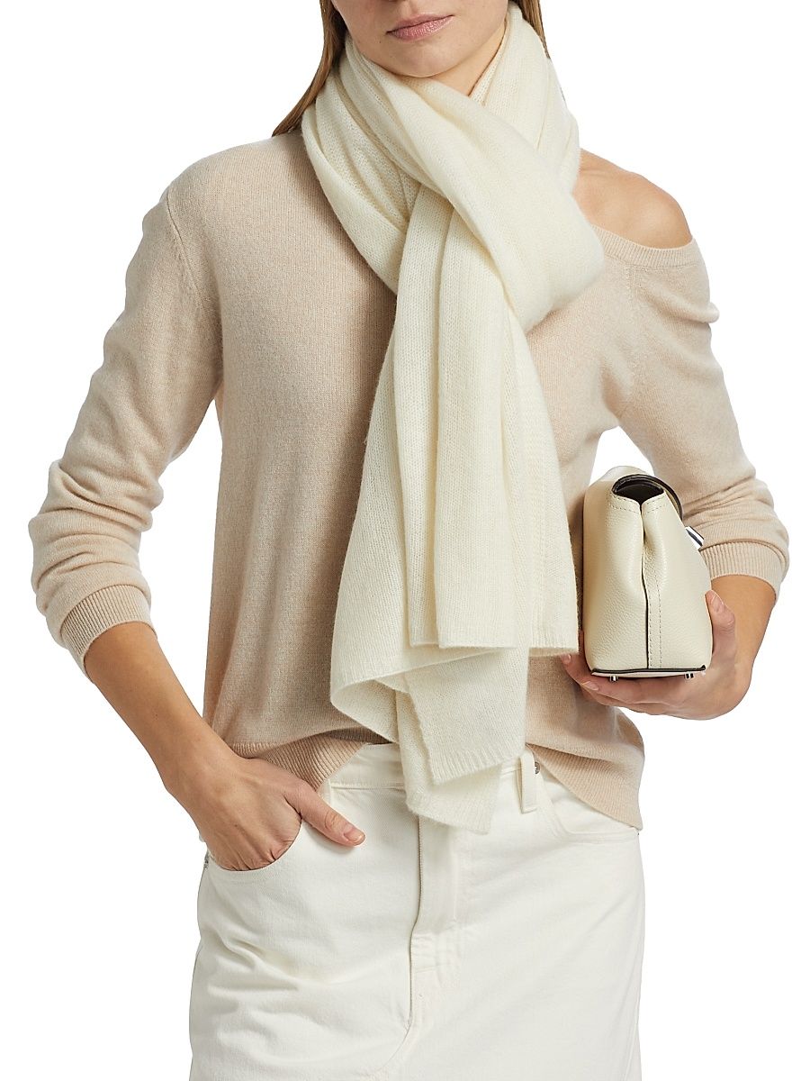 Women's Lightweight Cashmere Travel Wrap - Yellow