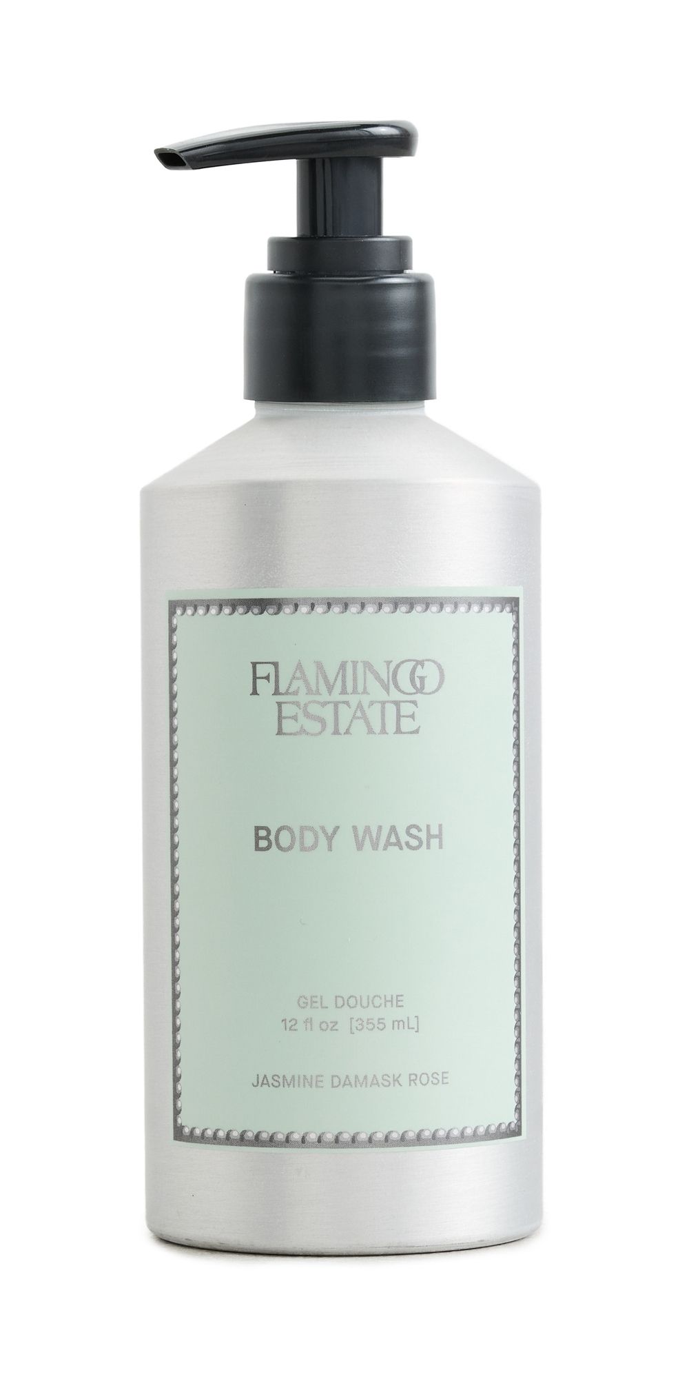 Flamingo Estate Jasmine & Damask Rose Body Wash Green One Size