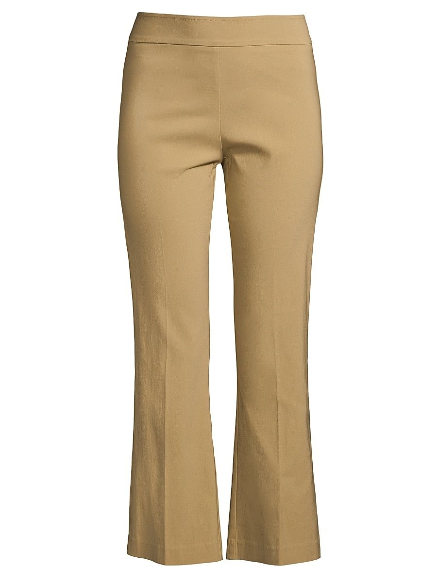 Women's Leo Flared Pull-On Pants - Camel - Size 12