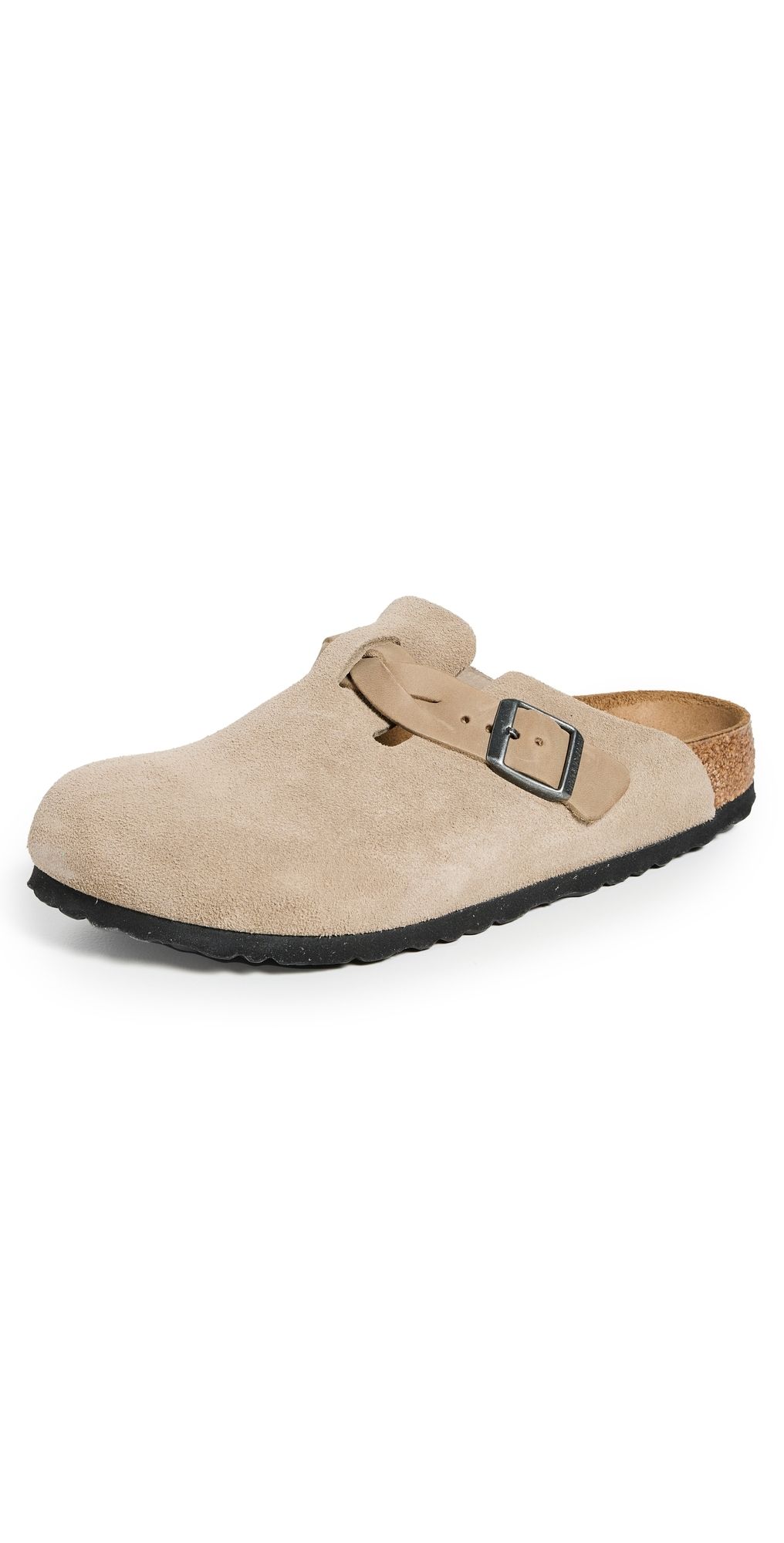 Birkenstock Boston Braid Clogs Taupe 36