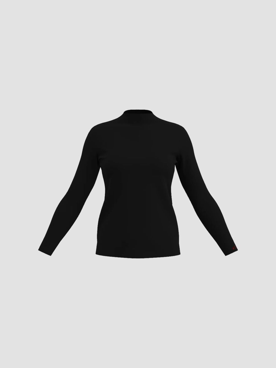 Frances Valentine Women's Marie Merino Wool Sweater - Black - Size XL