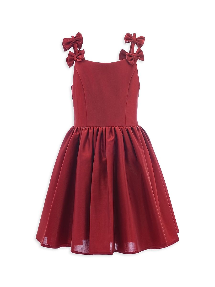 Girl's Dumont Dress - Red - Size 16