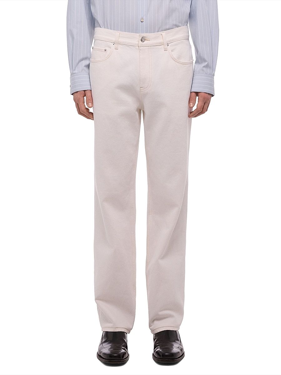 Men's Wardrobe Rinsed Jeans - Matte White - Size 30