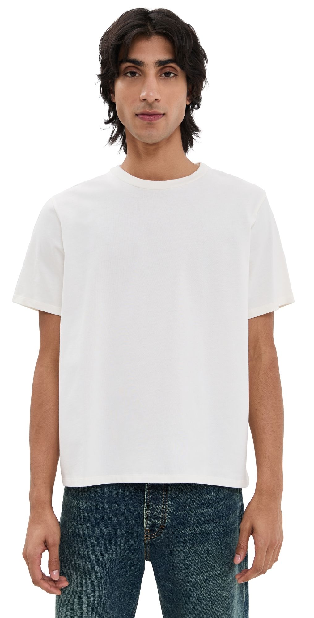 Jeanerica Delon Boxy Tee Natural White M