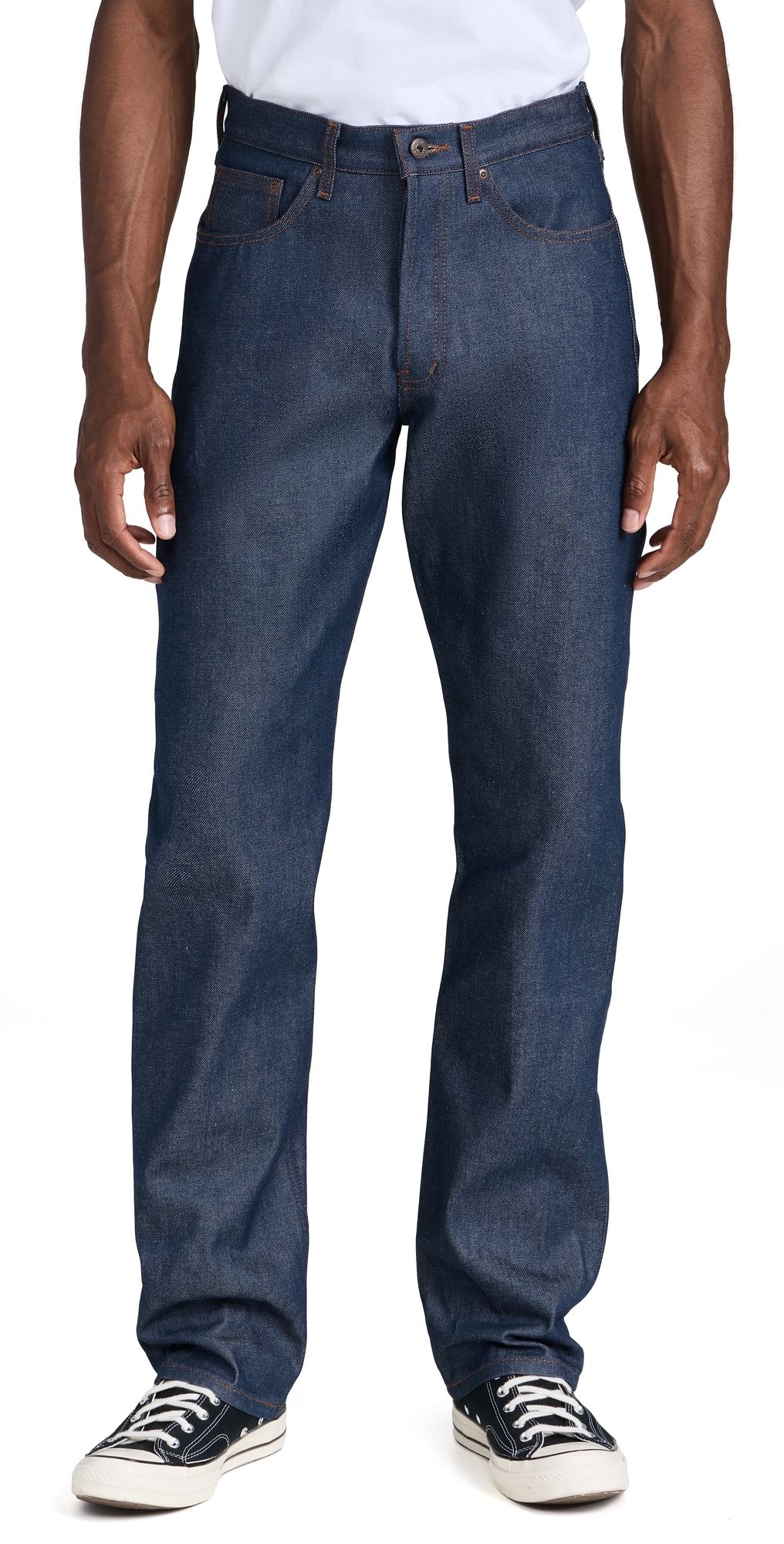 Naked & Famous Denim True Guy - Natural Indigo Selvedge Jeans Natural Indigo 31