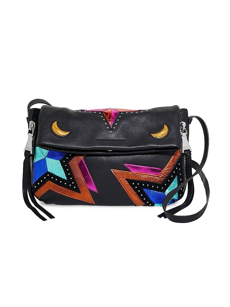 Women's Bali Leather Novelty Crossbody Bag - Stardust