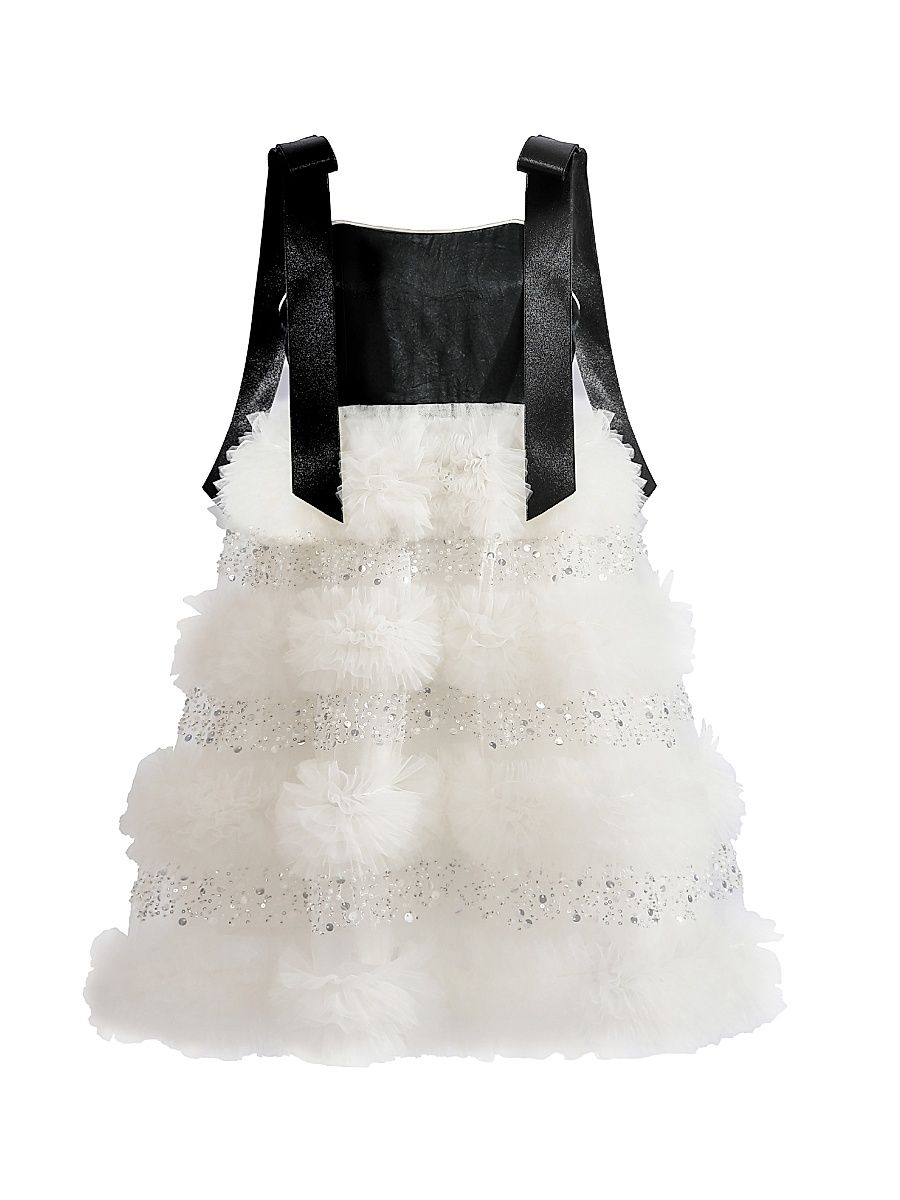 Little Girl's & Girl's Sophia Dress - Black - Size 9