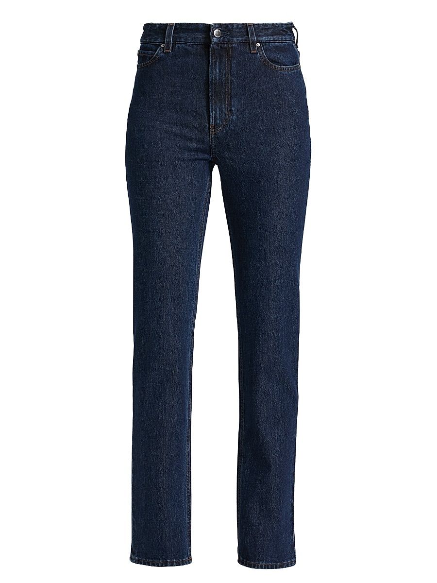 Women's High-Rise Slim-Fit Jeans - Indigo - Size 30