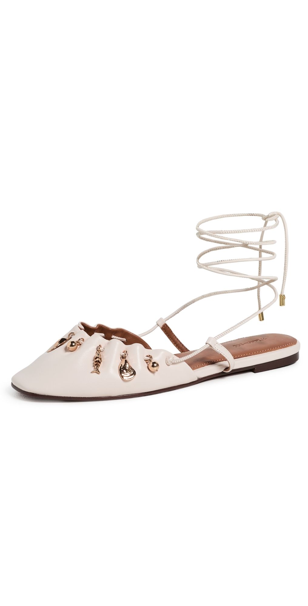 Madewell Madewell x Shopbop Gaia Ballet Flats Vintage Ivory 8