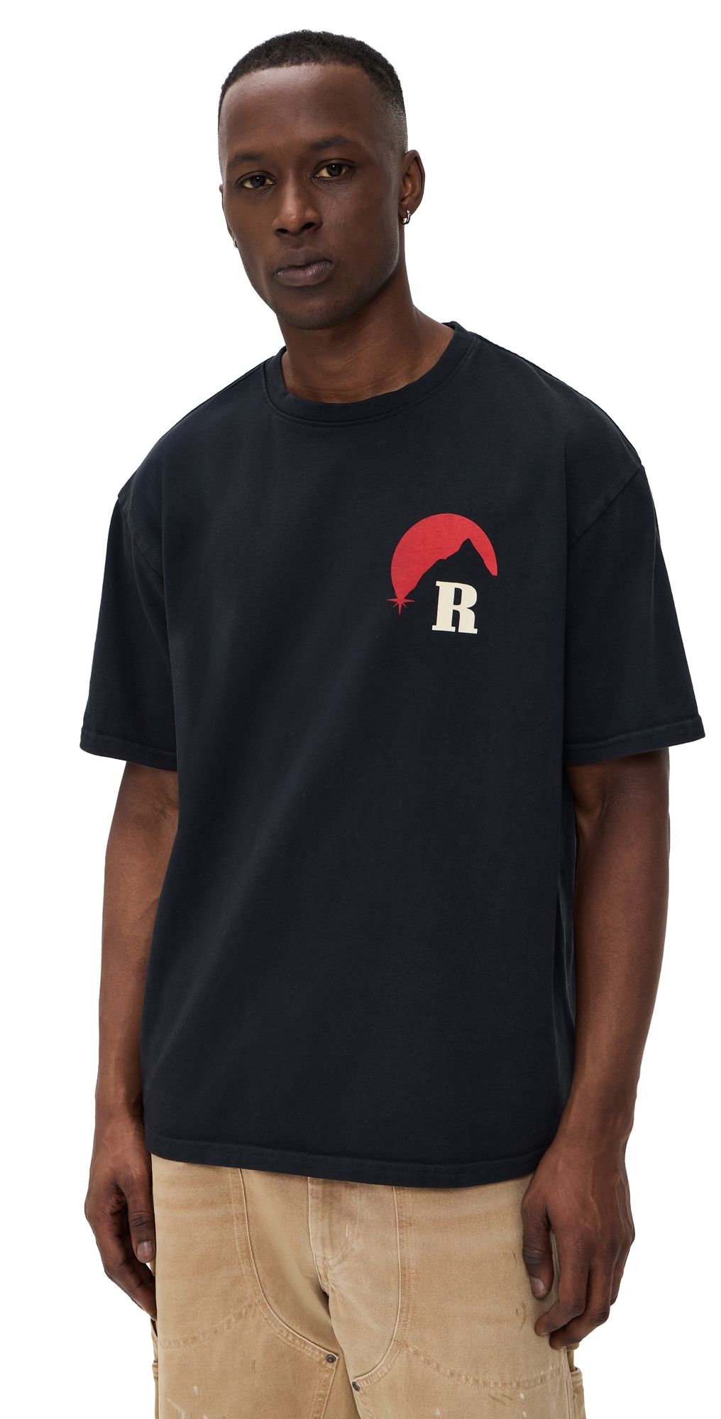 Rhude Moonlight Regatta Tee Vintage Black/Red/Blue XXL