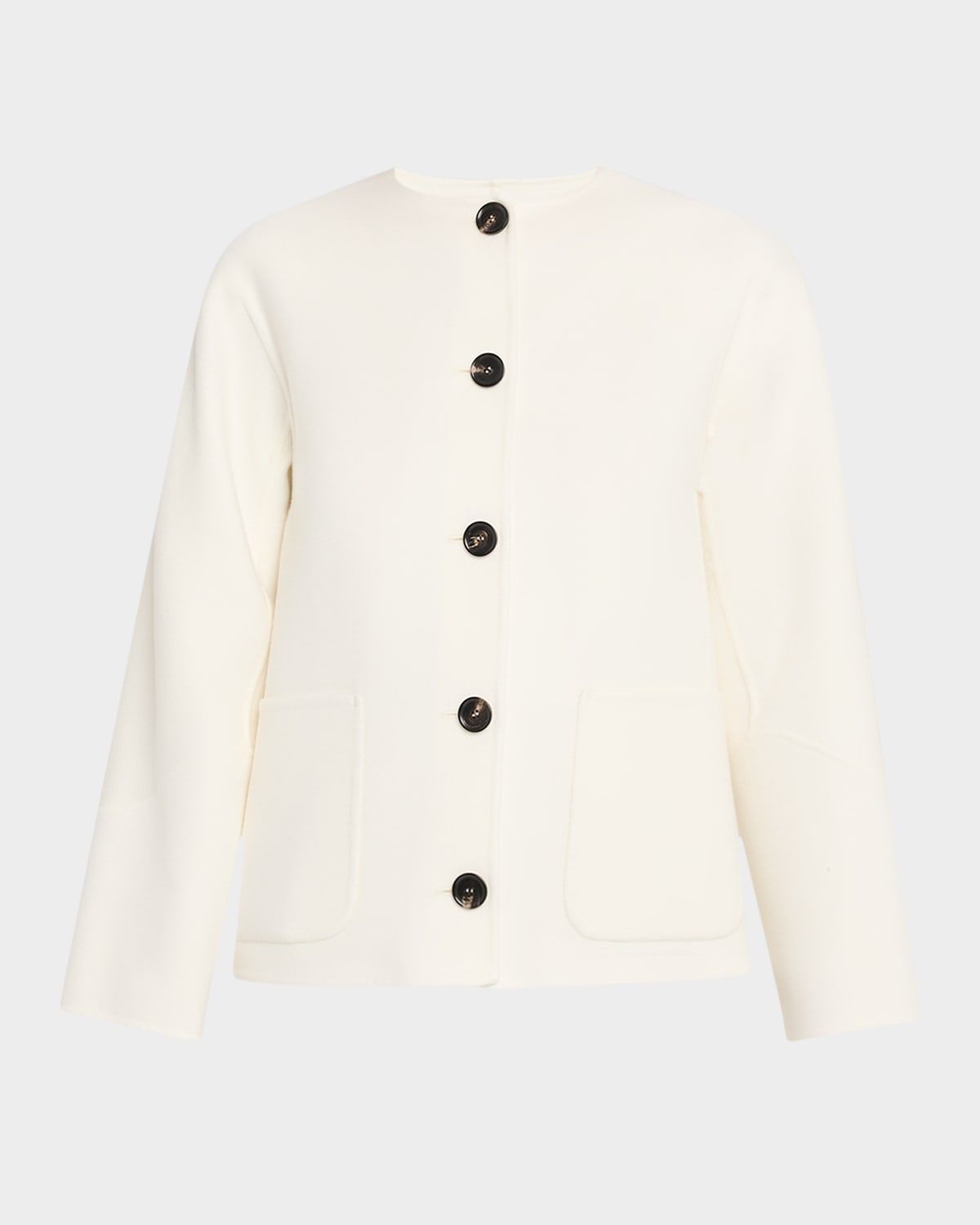 Navid Double Cashmere Single-Breasted Jacket