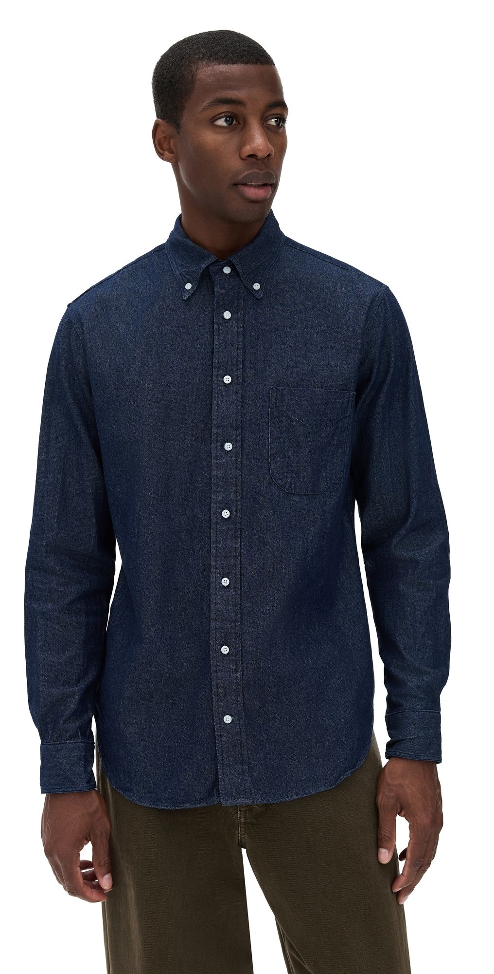 Gitman Vintage Indigo Denim Shirt Indigo S