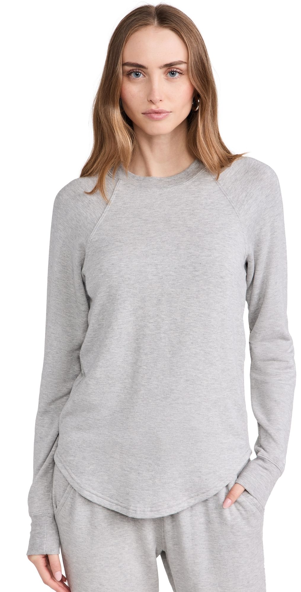 Splits59 Warm Up Pullover Heather Grey S