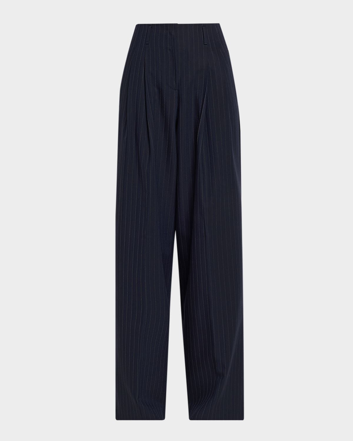 Journey Pinstripe Wool Pants