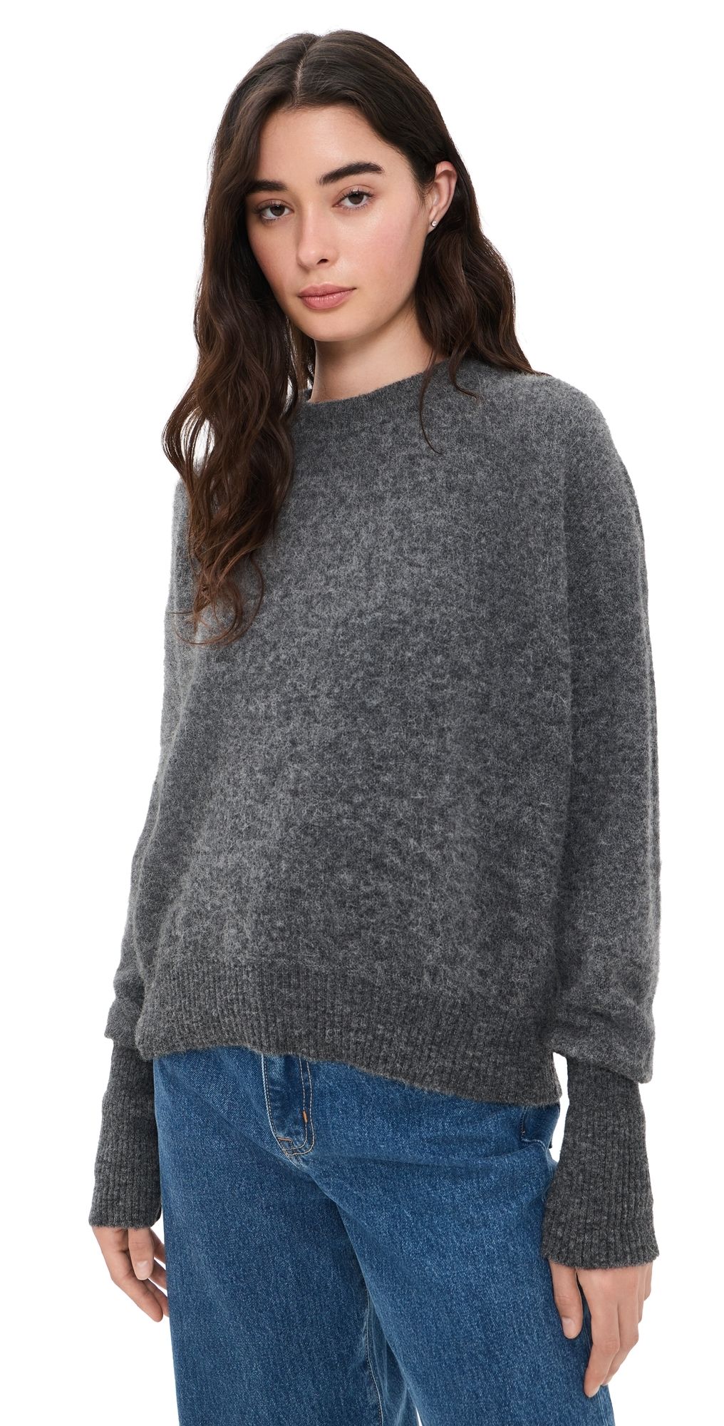 American Vintage Vitow Sweater Acier Chine XS/S