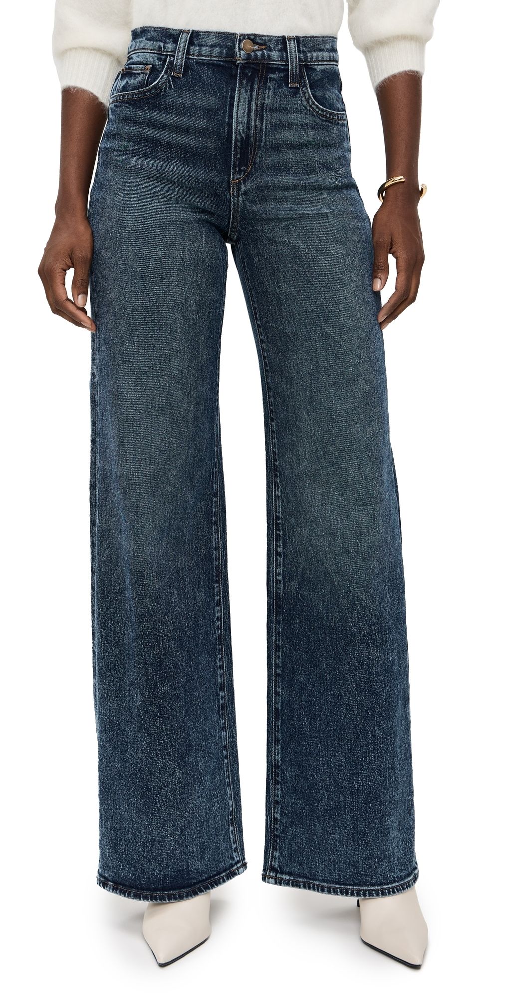 Joe's Jeans The Mia High Rise Wide Leg Jeans Kindness 31