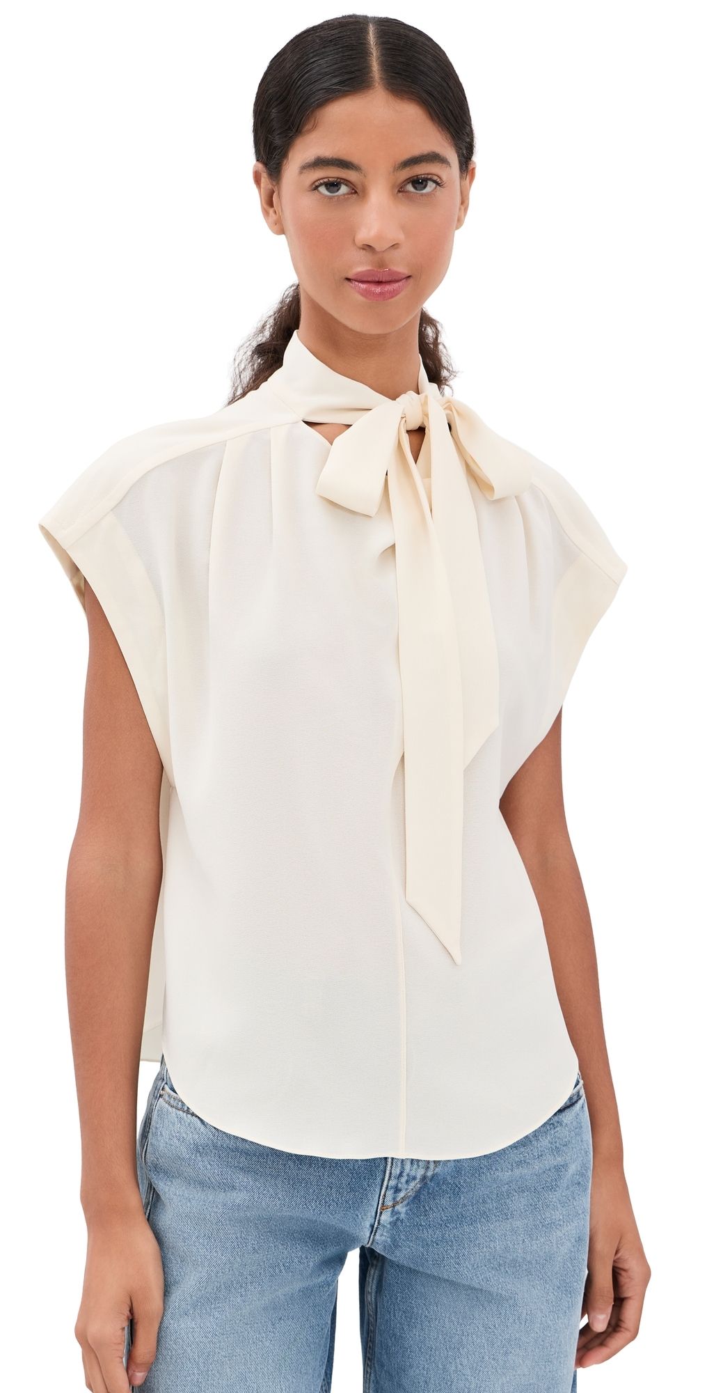 Isabel Marant Selene Top Ecru 38