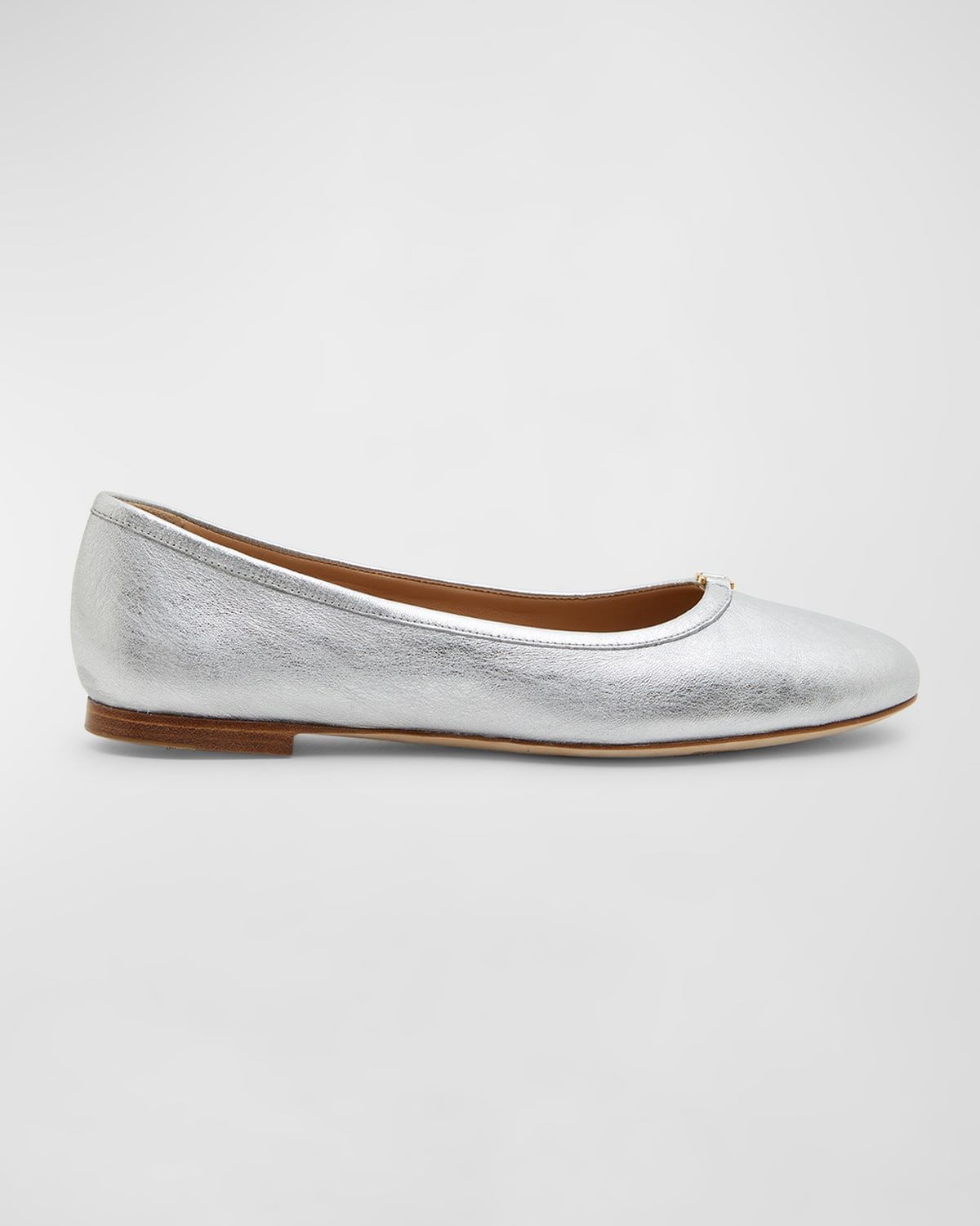 Marcie Metallic Ballerina Flats