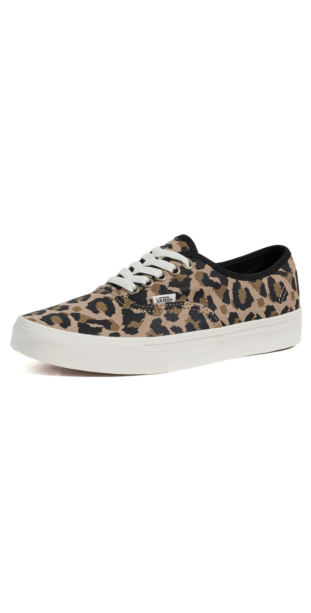 Vans Authentic Sneakers Leopard Black/Incense M 4.5/ W 6