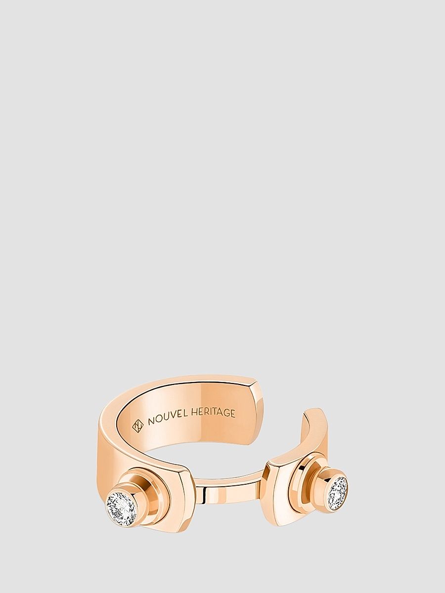 Women's Mood Monday Morning 18K Rose Gold & 0.06 TCW Diamond Single Ear Cuff - Rose Gold