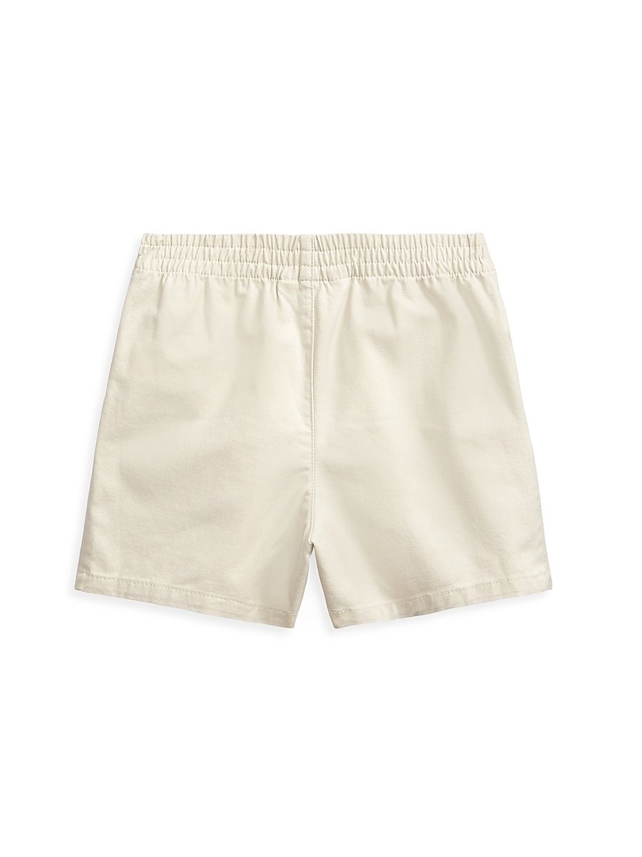 Baby Boy's Cotton Twill Shorts - Basic Sand - Size 6 Months