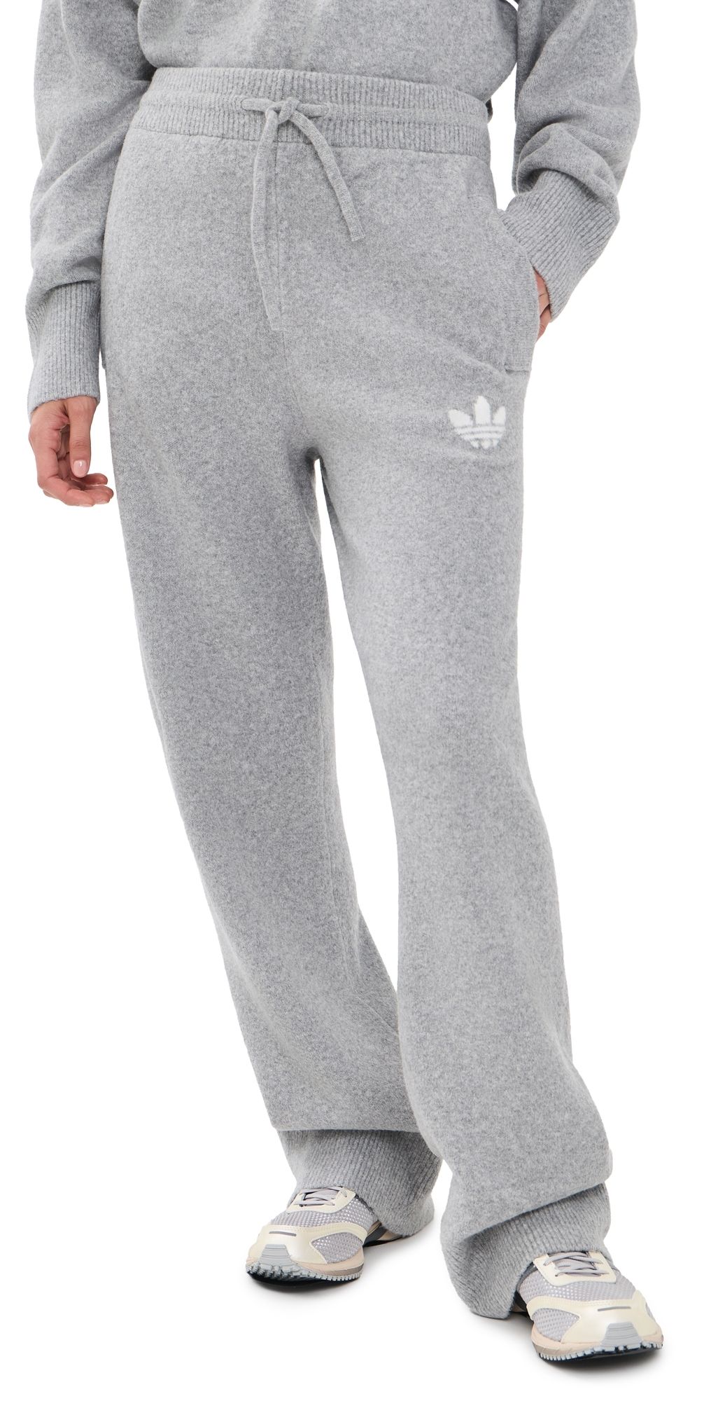 adidas Essential Knit Pants Medium Grey Heather XL