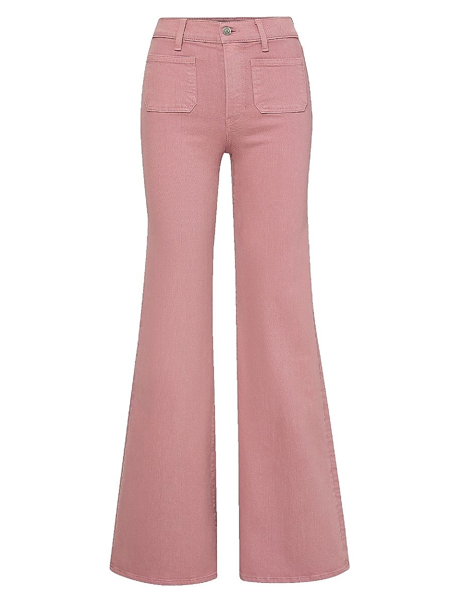 Women's Joplin High-Rise Flare Wide-Leg Jeans - Orchid Haze - Size 32