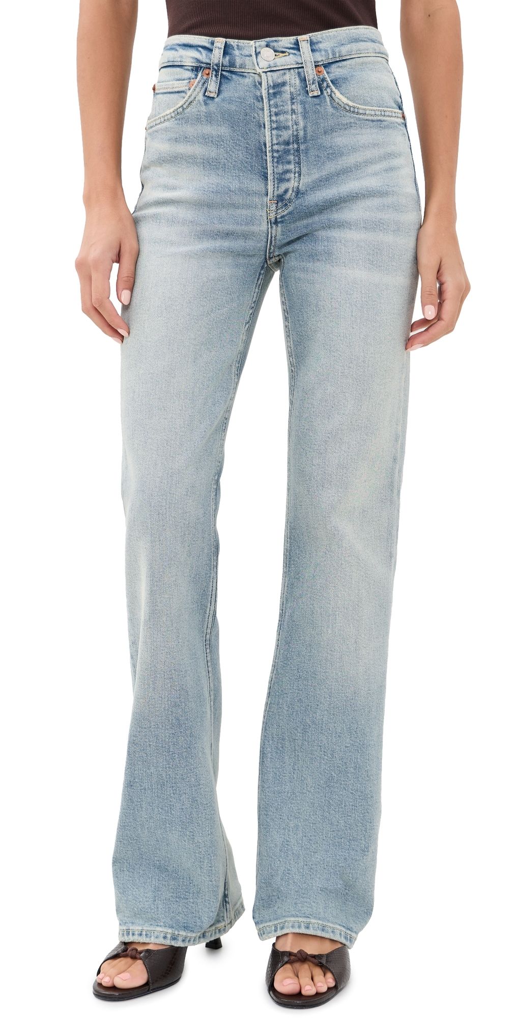 RE/DONE 70s Bootcut Jeans Opal Indigo 24