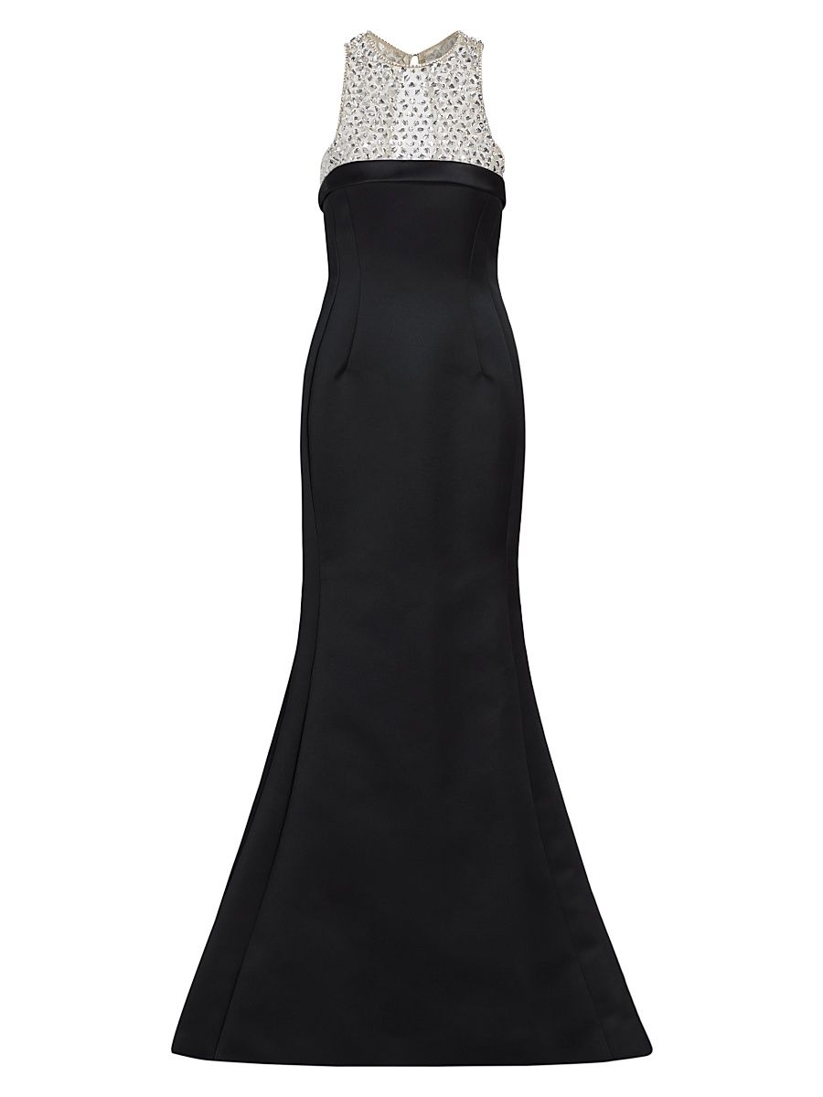 Women's Hunter Embellished Gown - Black - Size 8