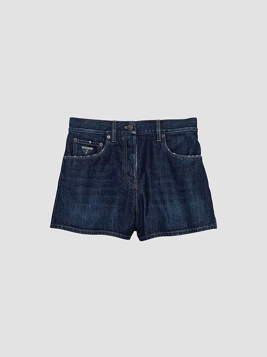 Women's Denim Shorts - Blue - Size 25