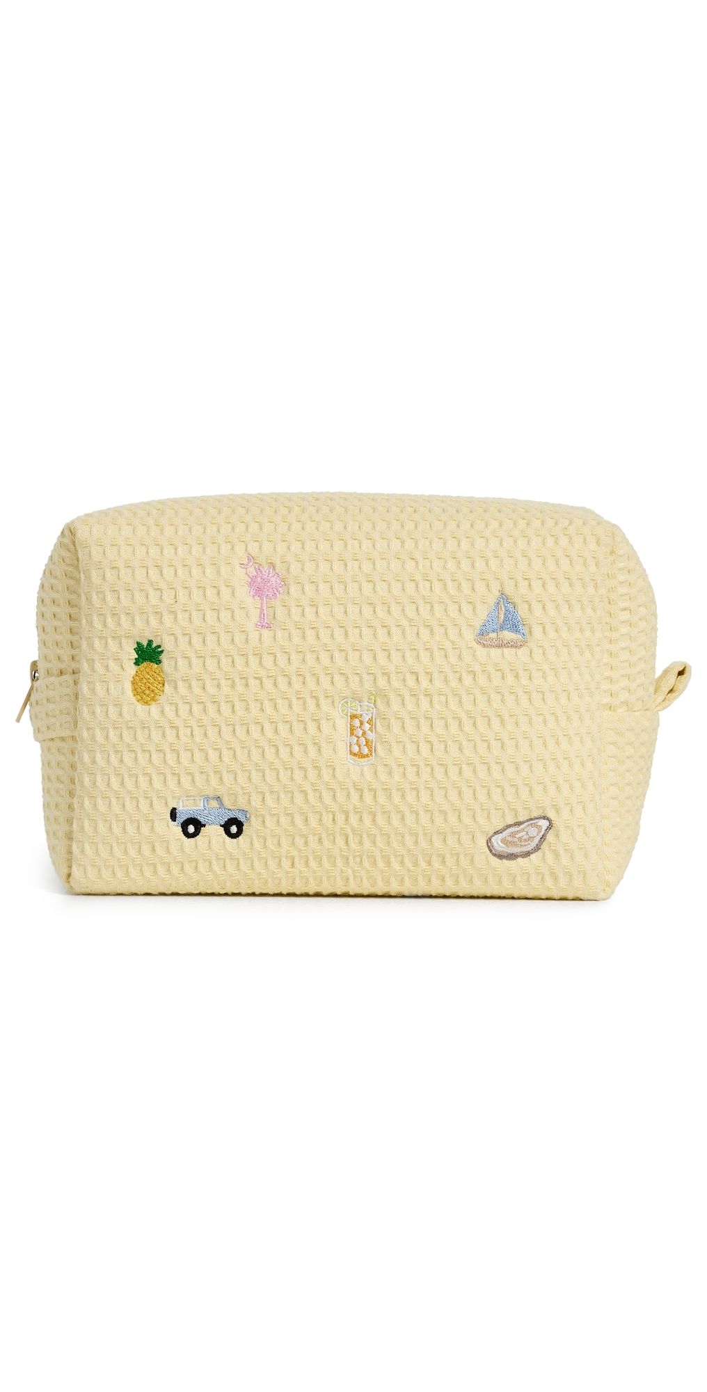 Abbode Charleston Icons Pouch Yellow One Size