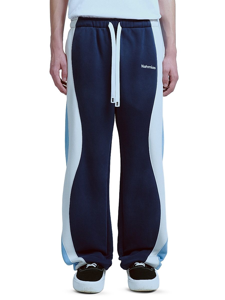 Men's Ollie Colorblocked Sweatpants - Worn Navy - Size Small
