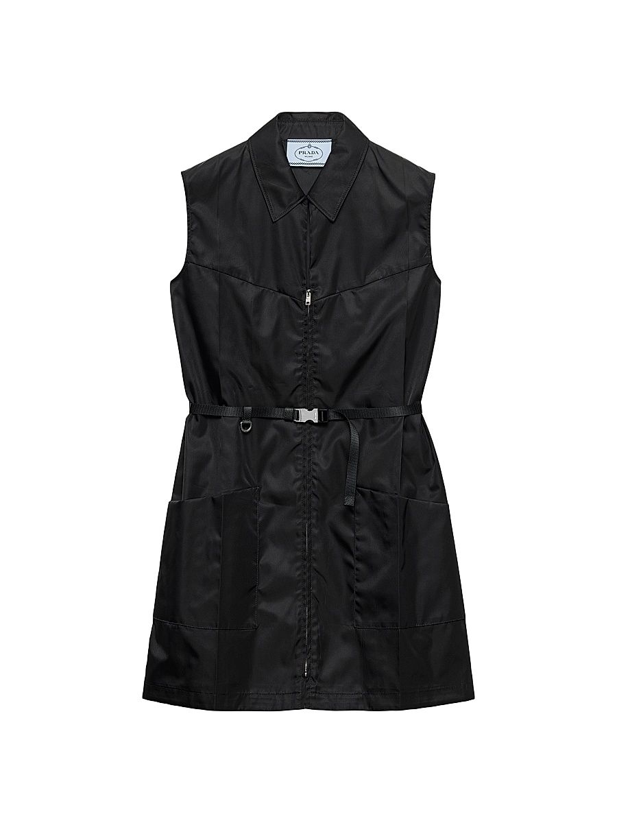 Women's Re-Nylon Mini-Dress - Black - Size 10