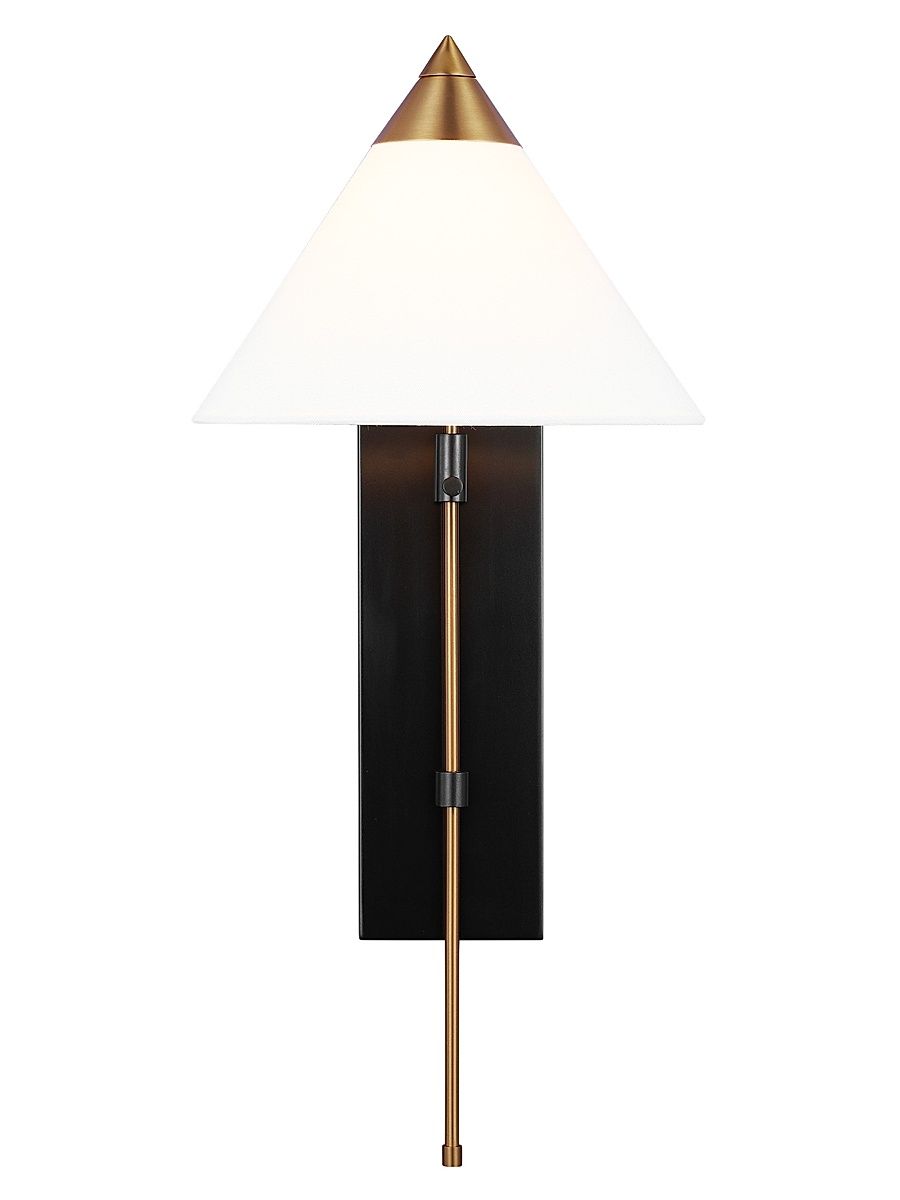 Visual Comfort Studio Wall Sconce - Burnished Brass Deep Bronze