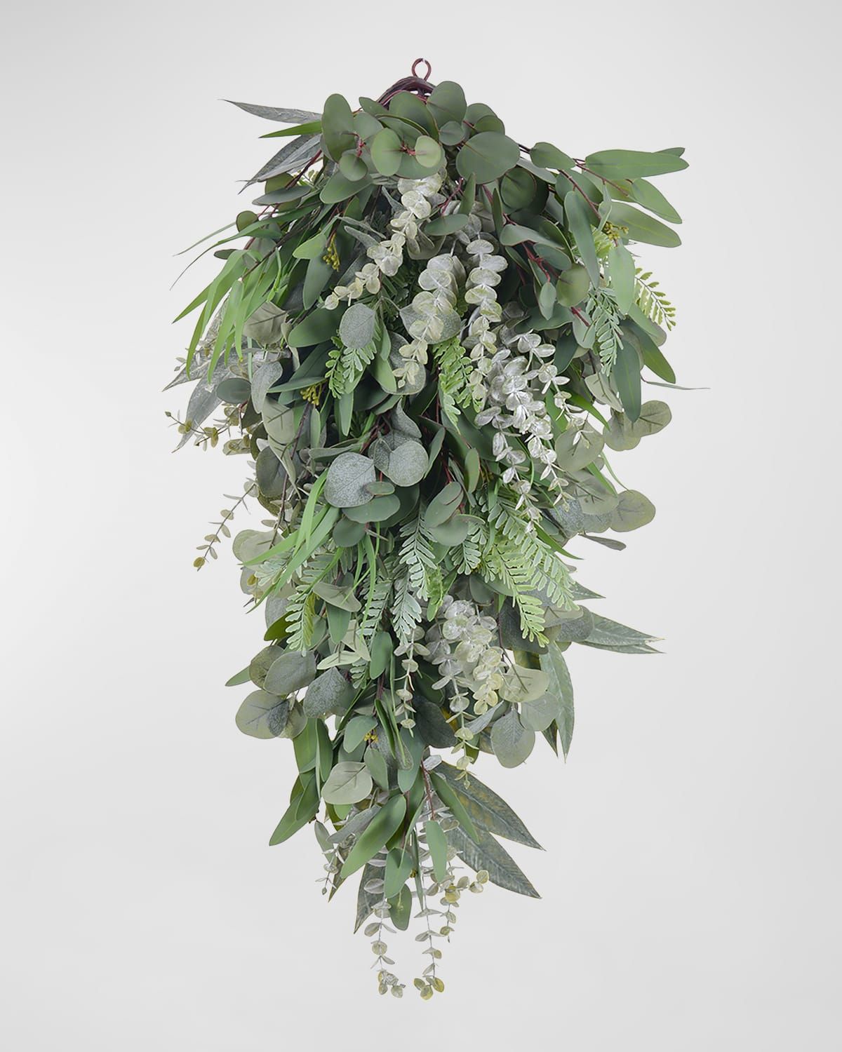 36" Eucalyptus Deluxe Teardrop Door Spray