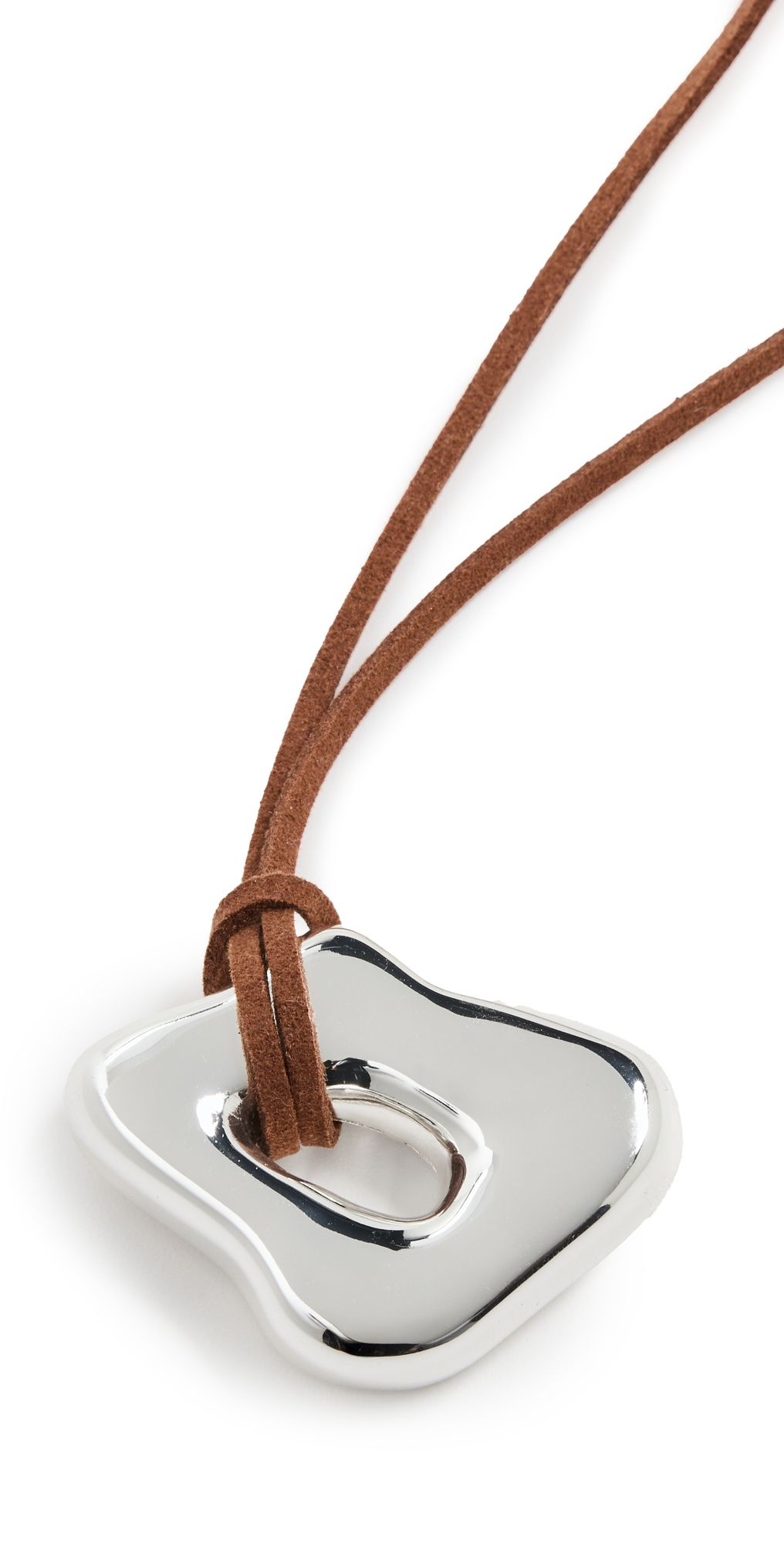 éliou Eloise Wrap Necklace Silver One Size