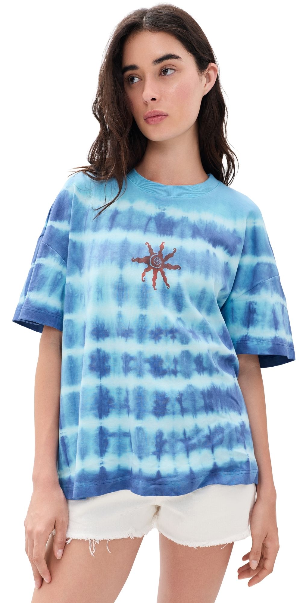 Ciao Ciao Vacation Curacao Tie-Dye Tee Tide M