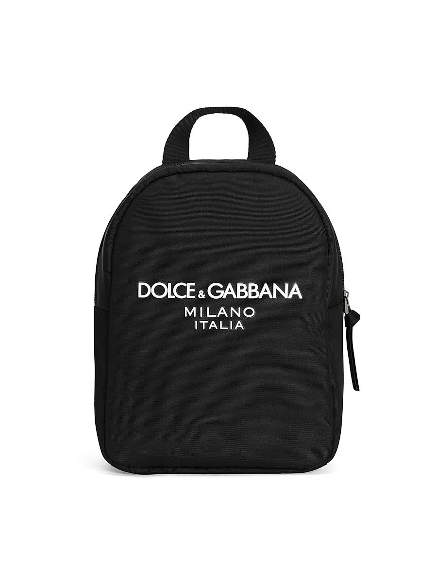 Logo Nylon Backpack - Nero