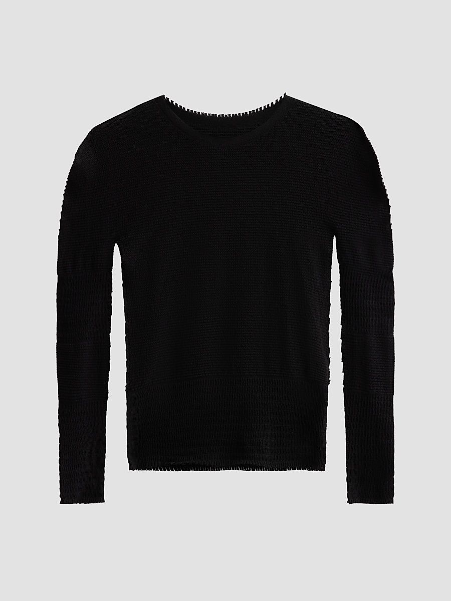 Women's Crochet Top - Black - Size XS