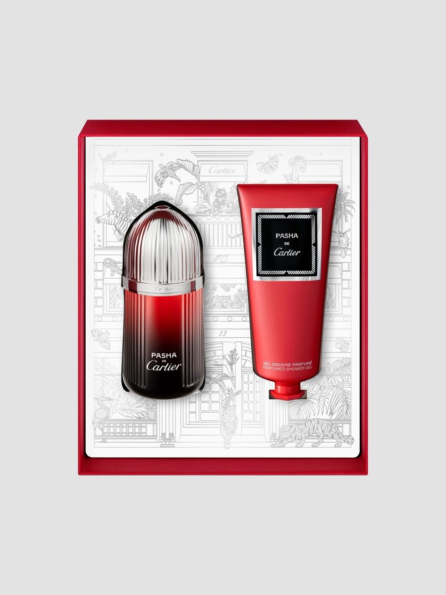 Cartier Pasha De Cartier Édition Noire 2-Piece Gift Set