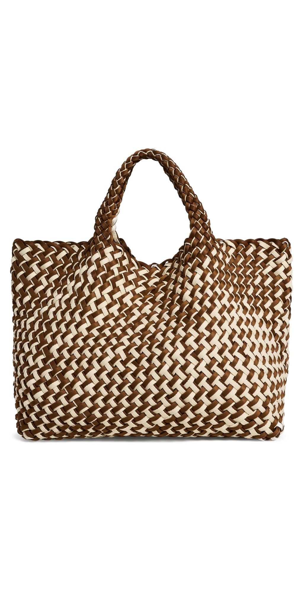 NAGHEDI St Barths Medium Tote Carmel (Double Weave) One Size
