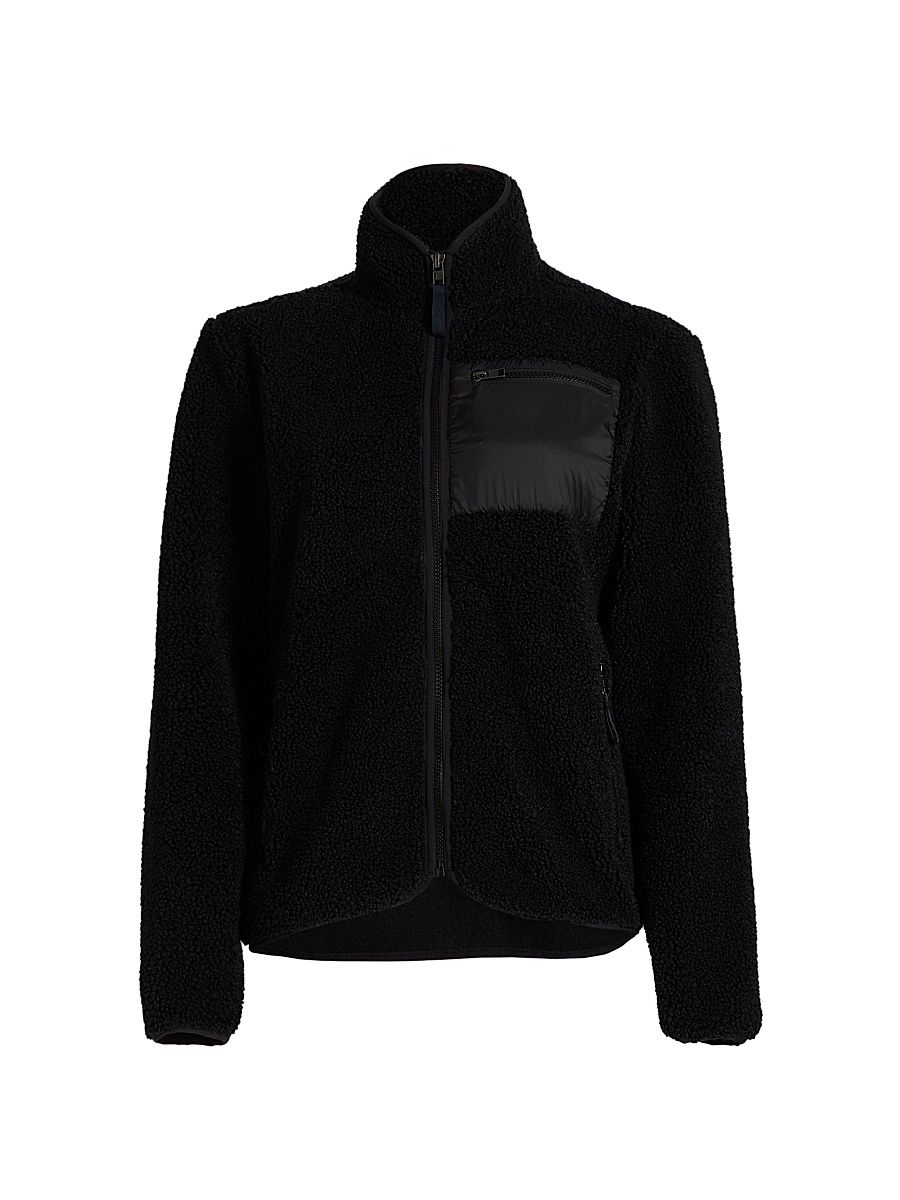 Women's Harris Sherpa Jacket - Black - Size Medium