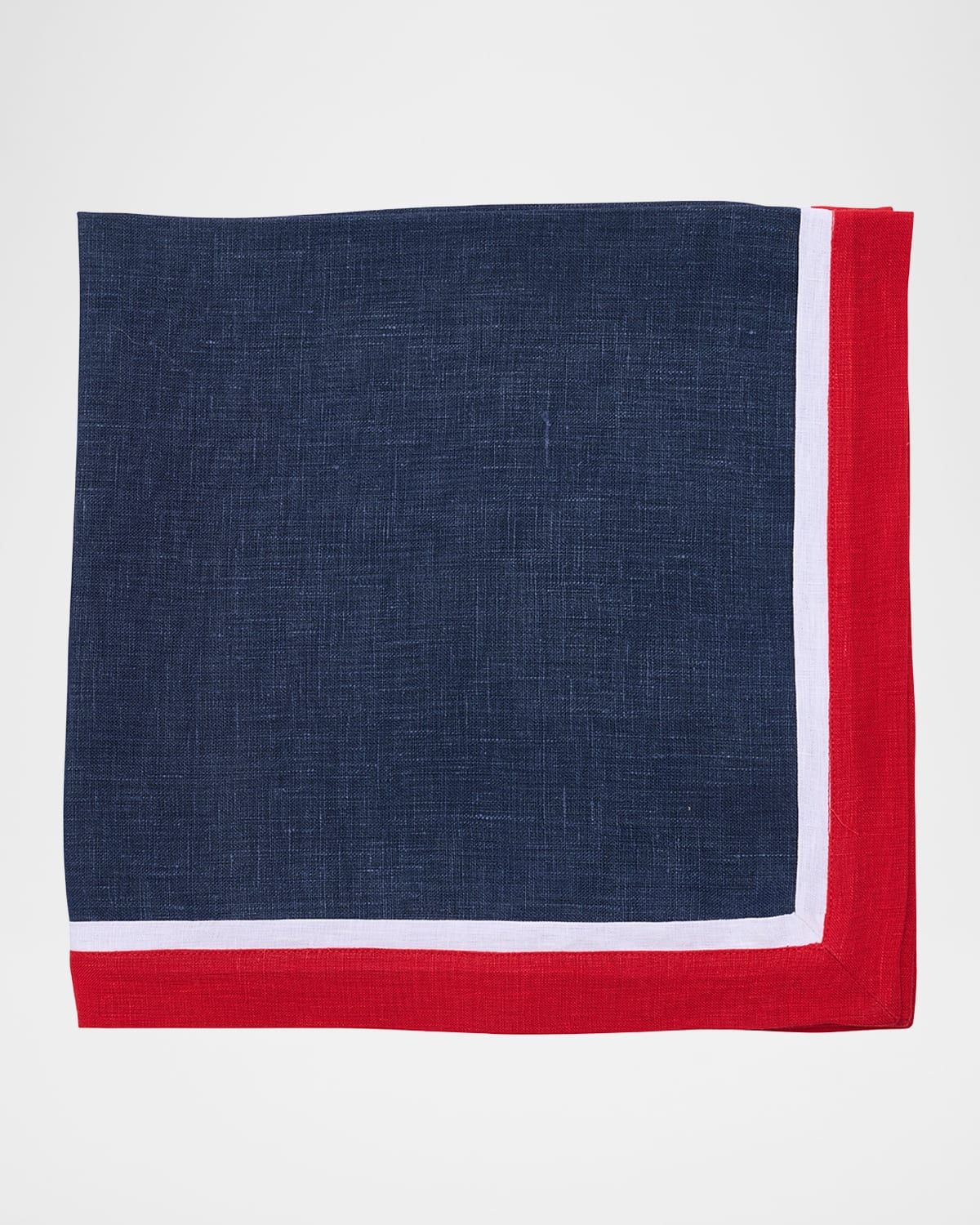 Tailored Border Napkins, Set of 4