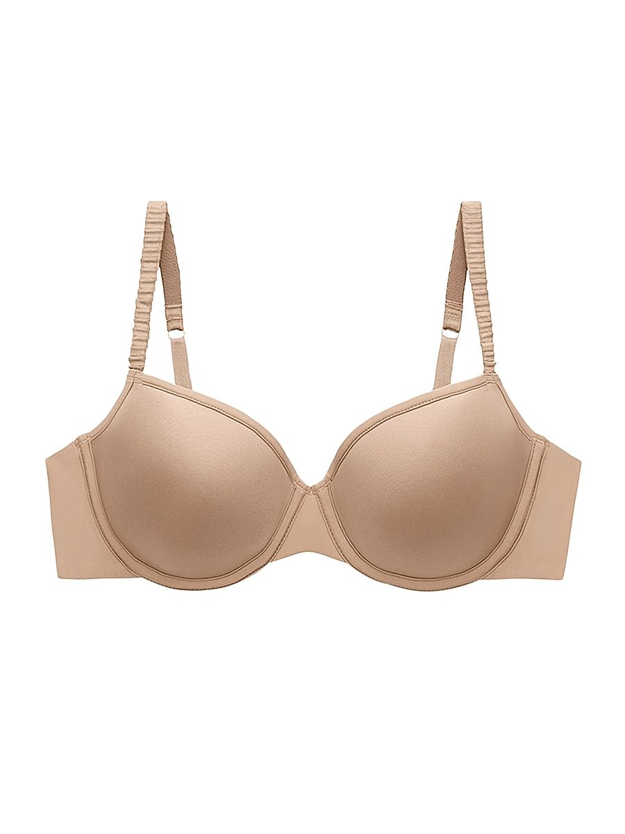 Women's Classic T-Shirt Bra - Beige - Size 34.5A