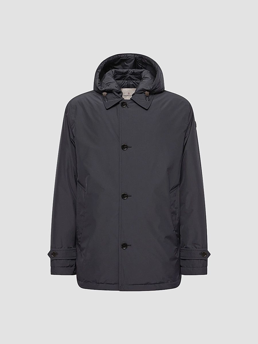 Men's Evrine Parka Jacket - Navy Blue - Size XXL