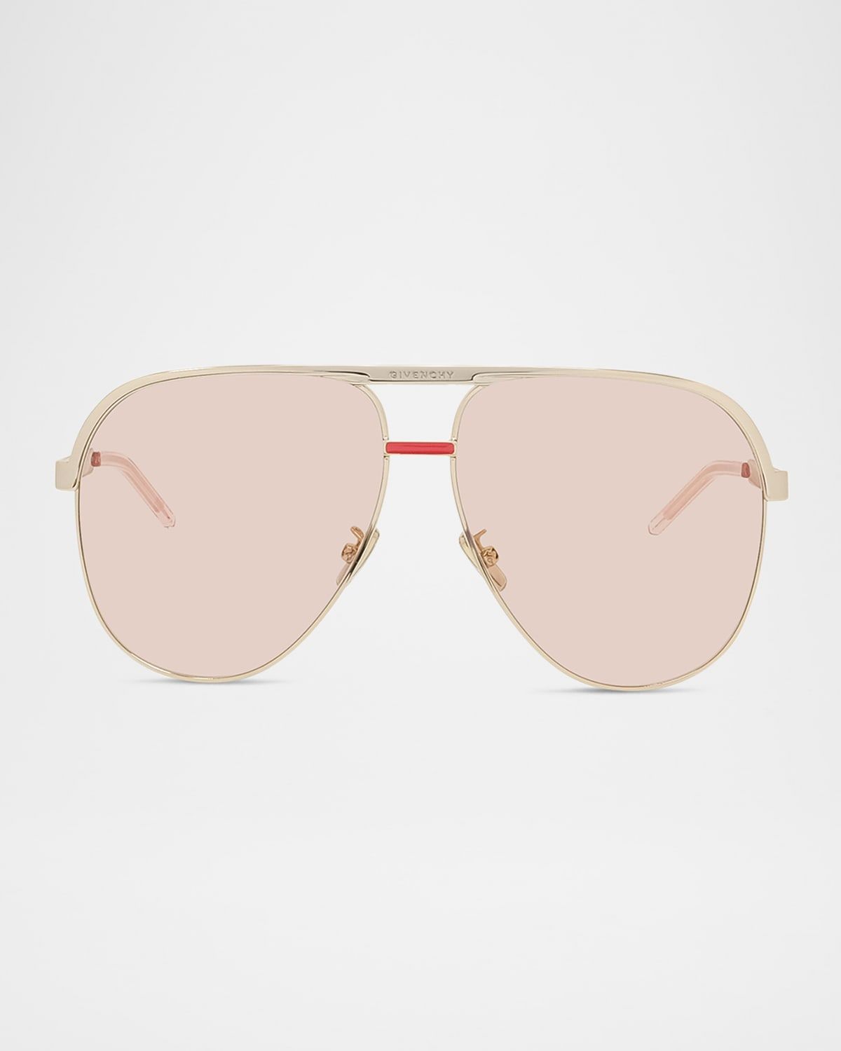 GV40117UW Aviator Metal Sunglasses