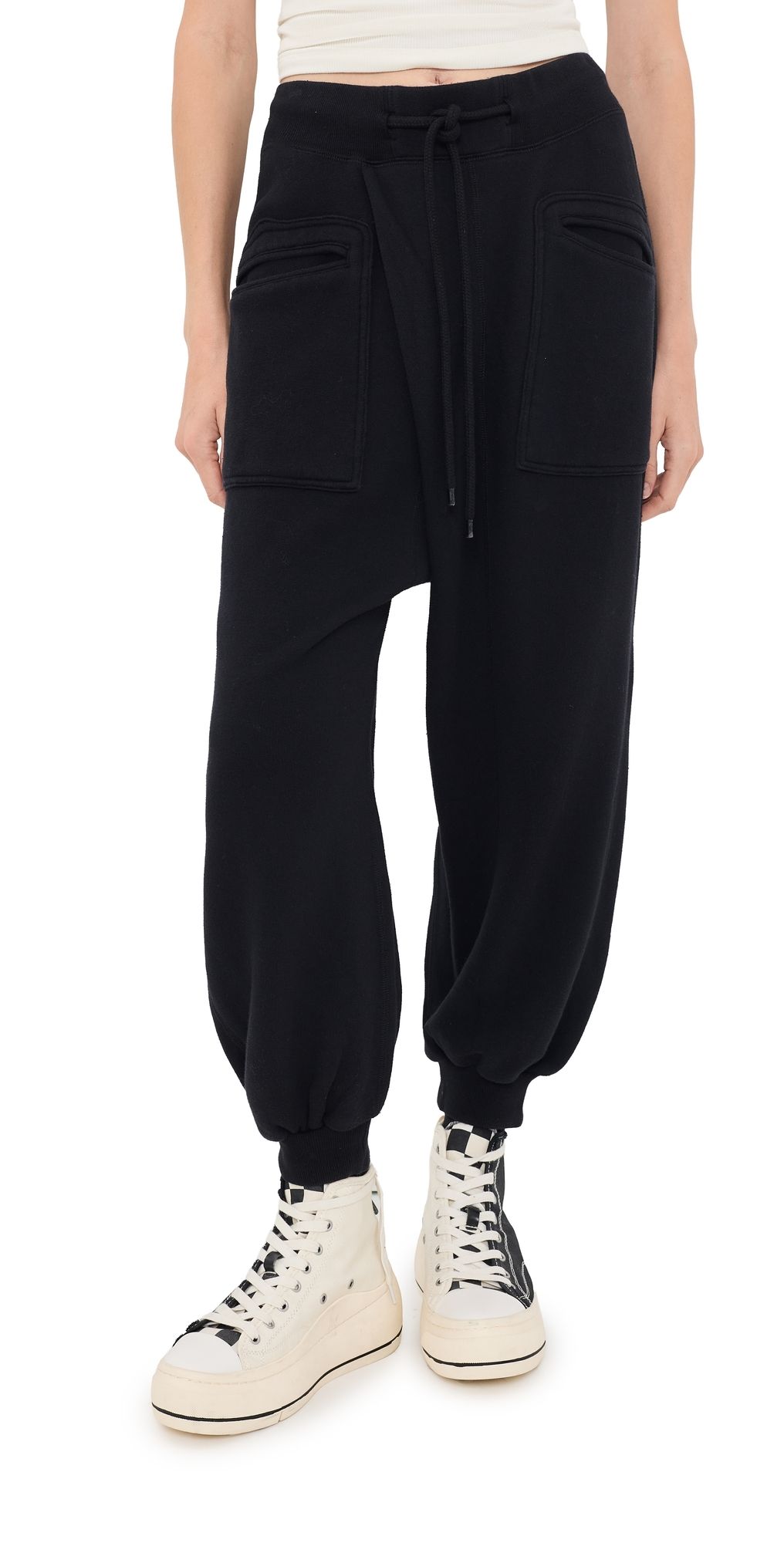R13 Crossover Sweatpants Black M