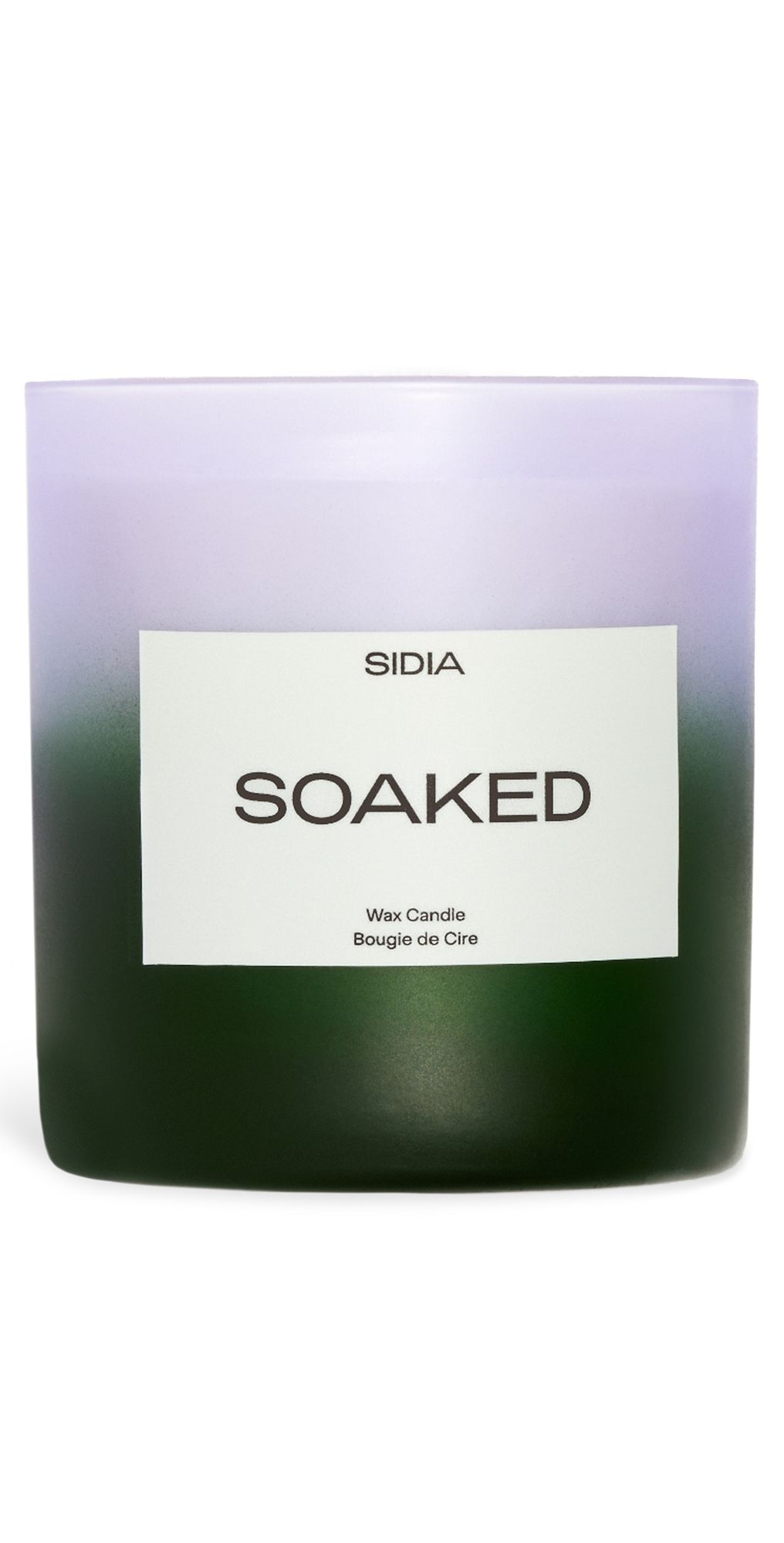 SIDIA Soaked Candle No Color 8.1 oz/240 mL
